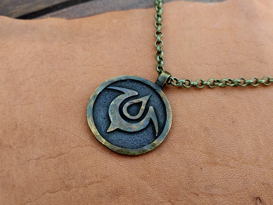 High Quality Solid Metal Casting, Fire Emblem, Exalt Pendant Necklace Charm Jewelry - Baldur Jewelry