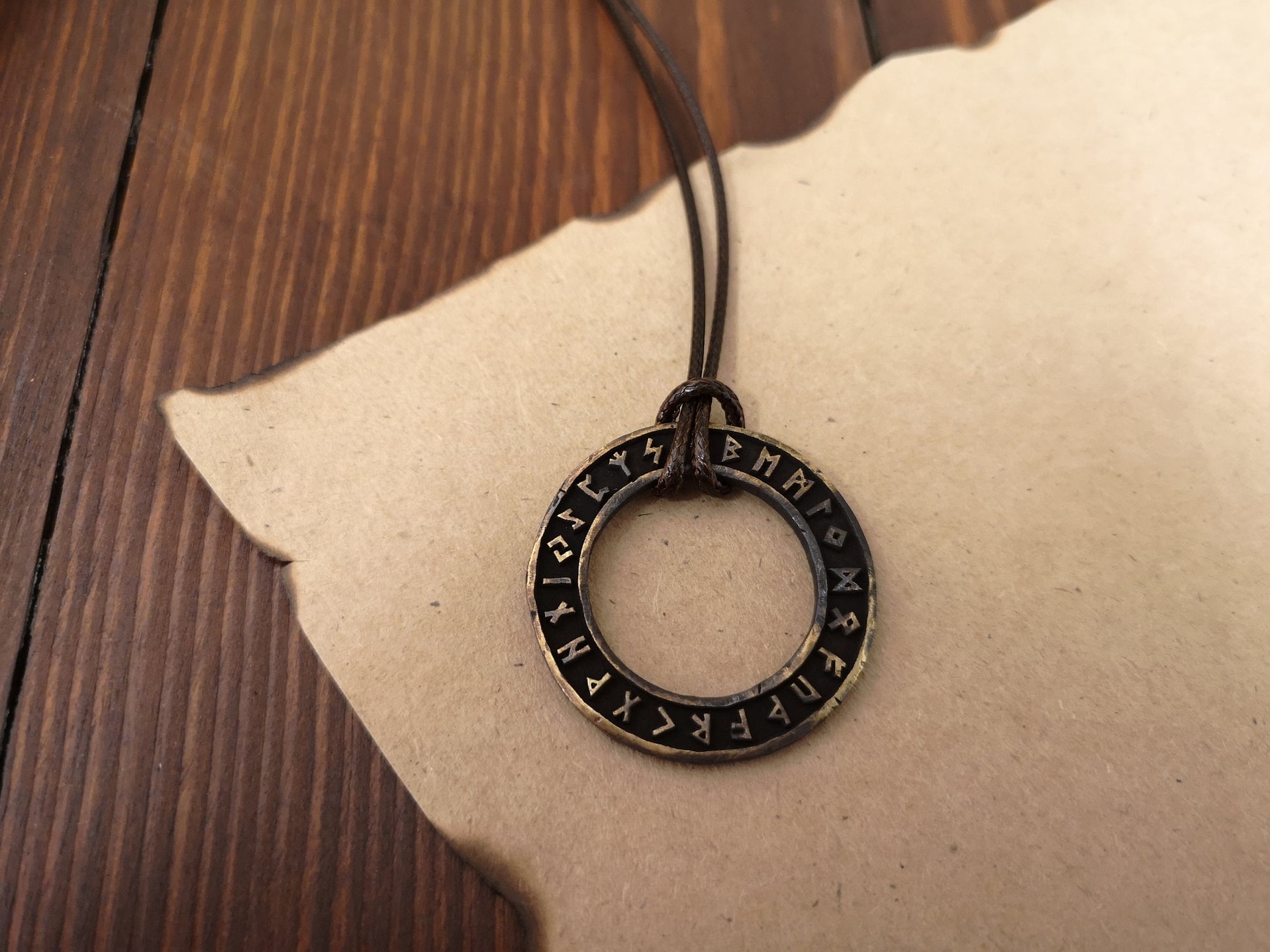 Rune Necklace, Viking Necklace, Viking Rune necklace, Elder Futhark Celtic Viking Norse Rune necklace, Viking jewelry, Runes Pendant - Baldur Jewelry