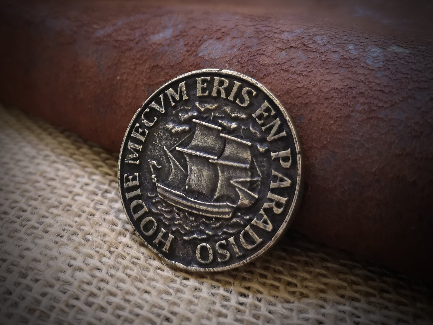 Uncharted 4 Pirate Treasure Coin 2 sided High Quality Replica - Baldur Jewelry