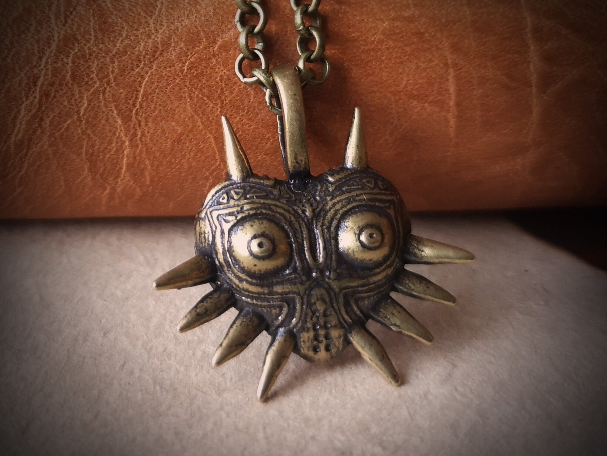 Majora's Mask Necklace Pendant Jewelry Legend Breath of the Wild Majora - Baldur Jewelry