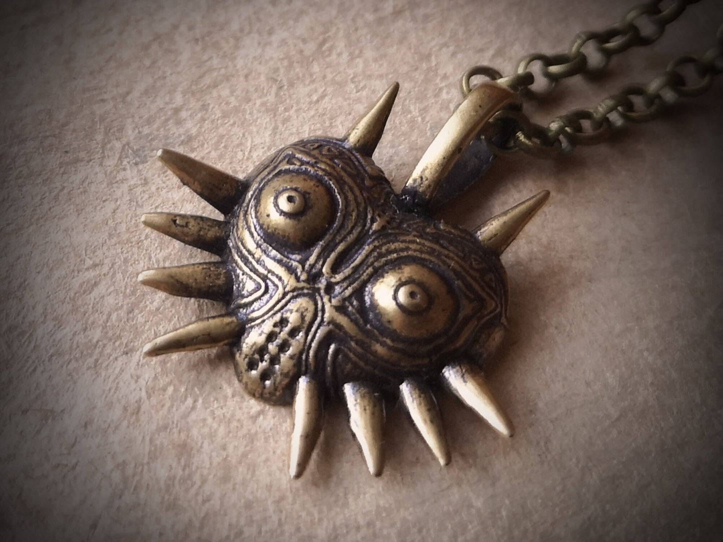 Majora's Mask Necklace Pendant Jewelry Legend Breath of the Wild Majora - Baldur Jewelry