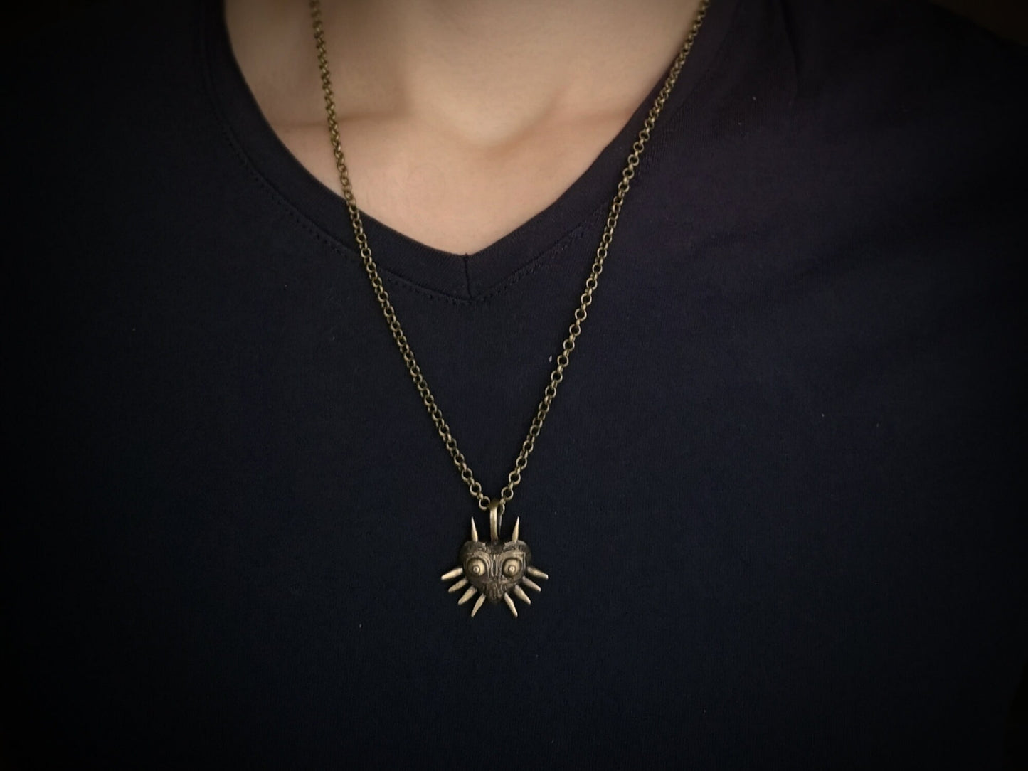 Majora's Mask Necklace Pendant Jewelry Legend Breath of the Wild Majora - Baldur Jewelry