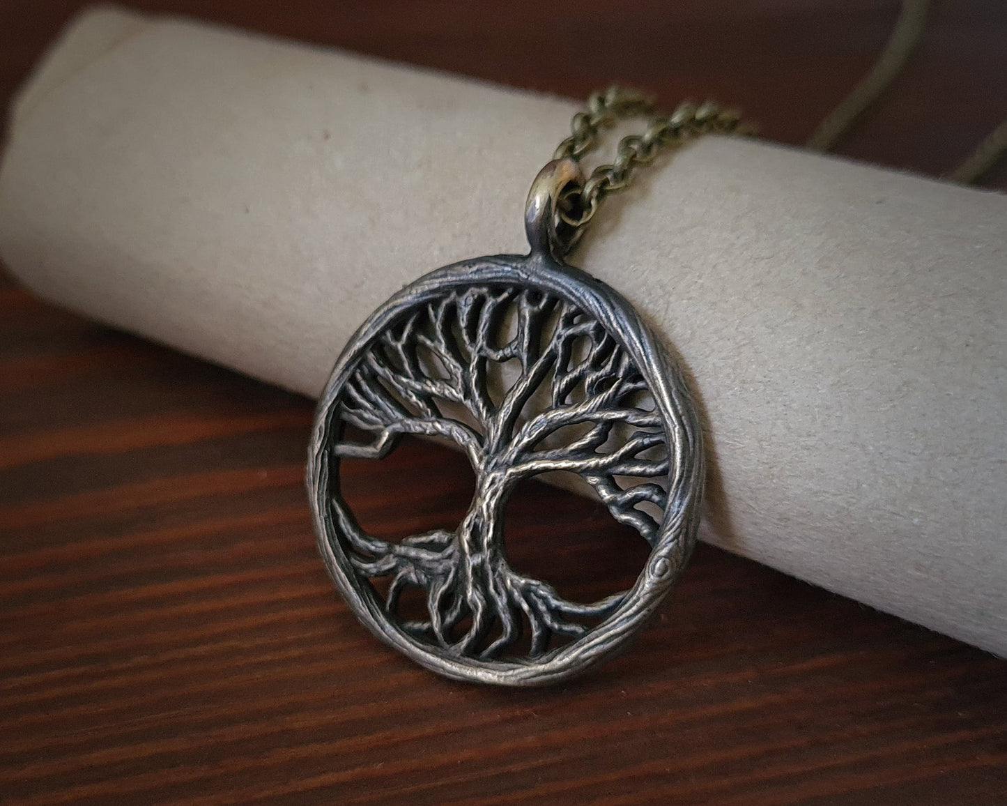 Viking Norse Yggdrasil Tree of Life Yggdrasil Pendant Necklace Jewelry Amulet - Baldur Jewelry