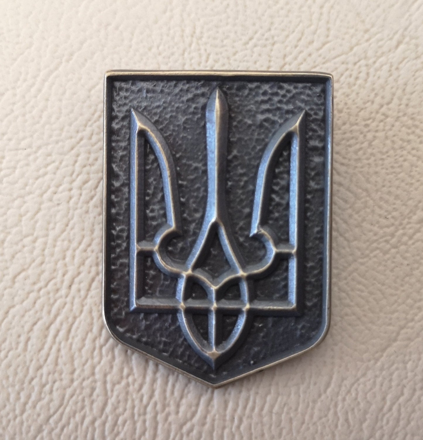 Ukraine Trident Pin Brooch - Support Ukraine - Non Profit sale - Baldur Jewelry