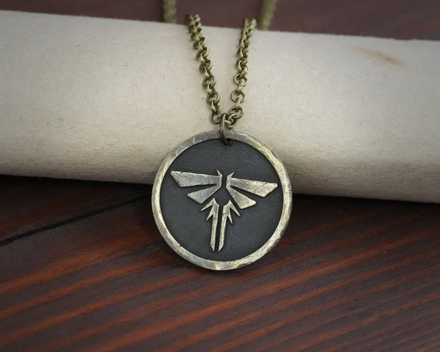 Collier pendentif lucioles en argent sterling Last of Us
