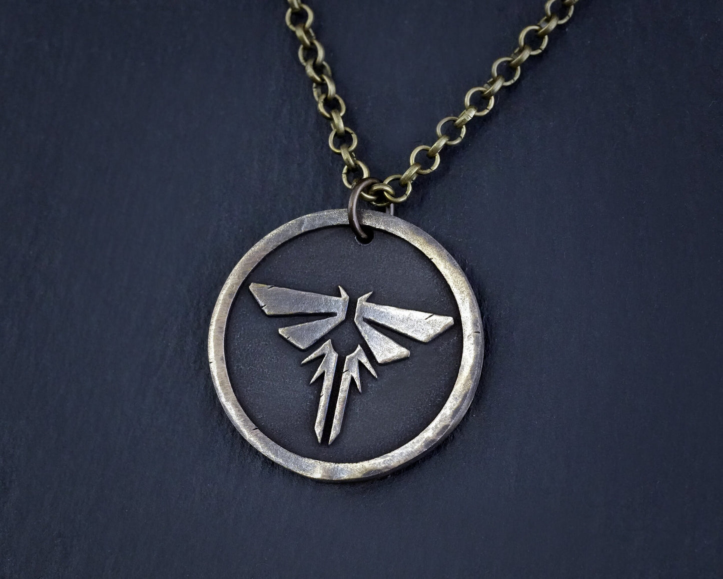Collier pendentif lucioles en argent sterling Last of Us