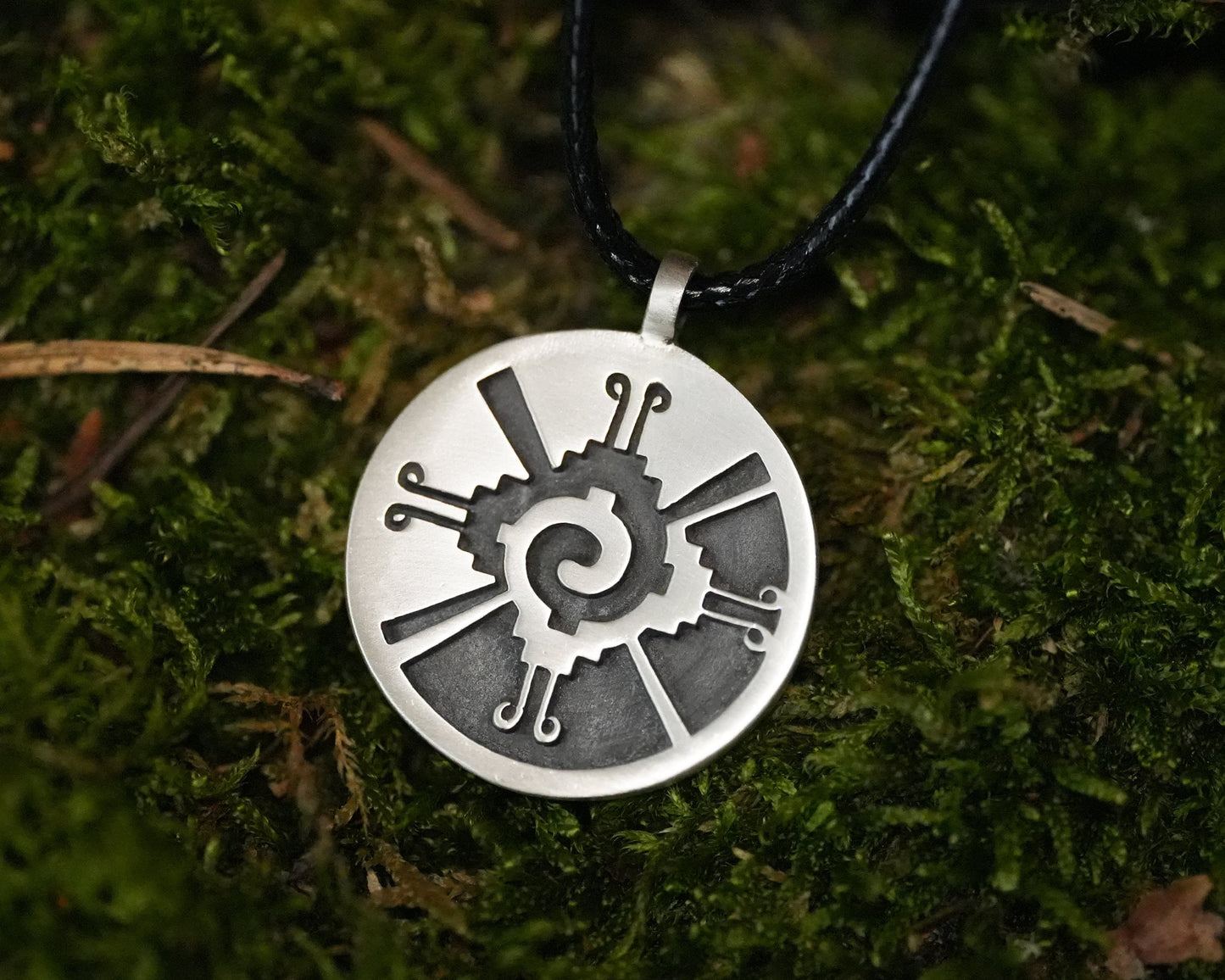 Mayan Inca Aztec Butterfly Necklace Hunab Ku Galactical Pendant Amulet Charm Butterfly Brass Silver Inca Jewelry Gifts for women men - Baldur Jewelry