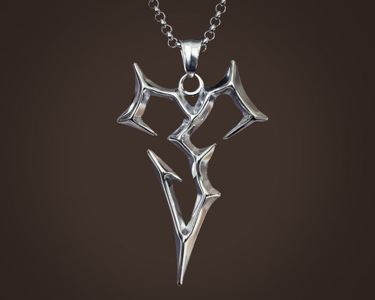 Tidus Necklace from Final Fantasy X Large Sterling Silver