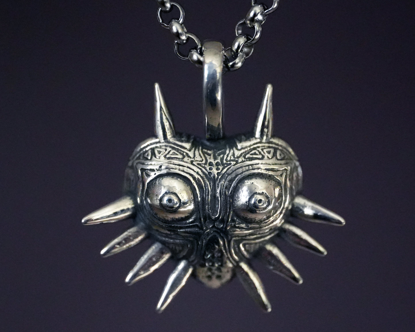 Majora's Mask Necklace Pendant Jewelry Legend Breath of the Wild Majora - Baldur Jewelry