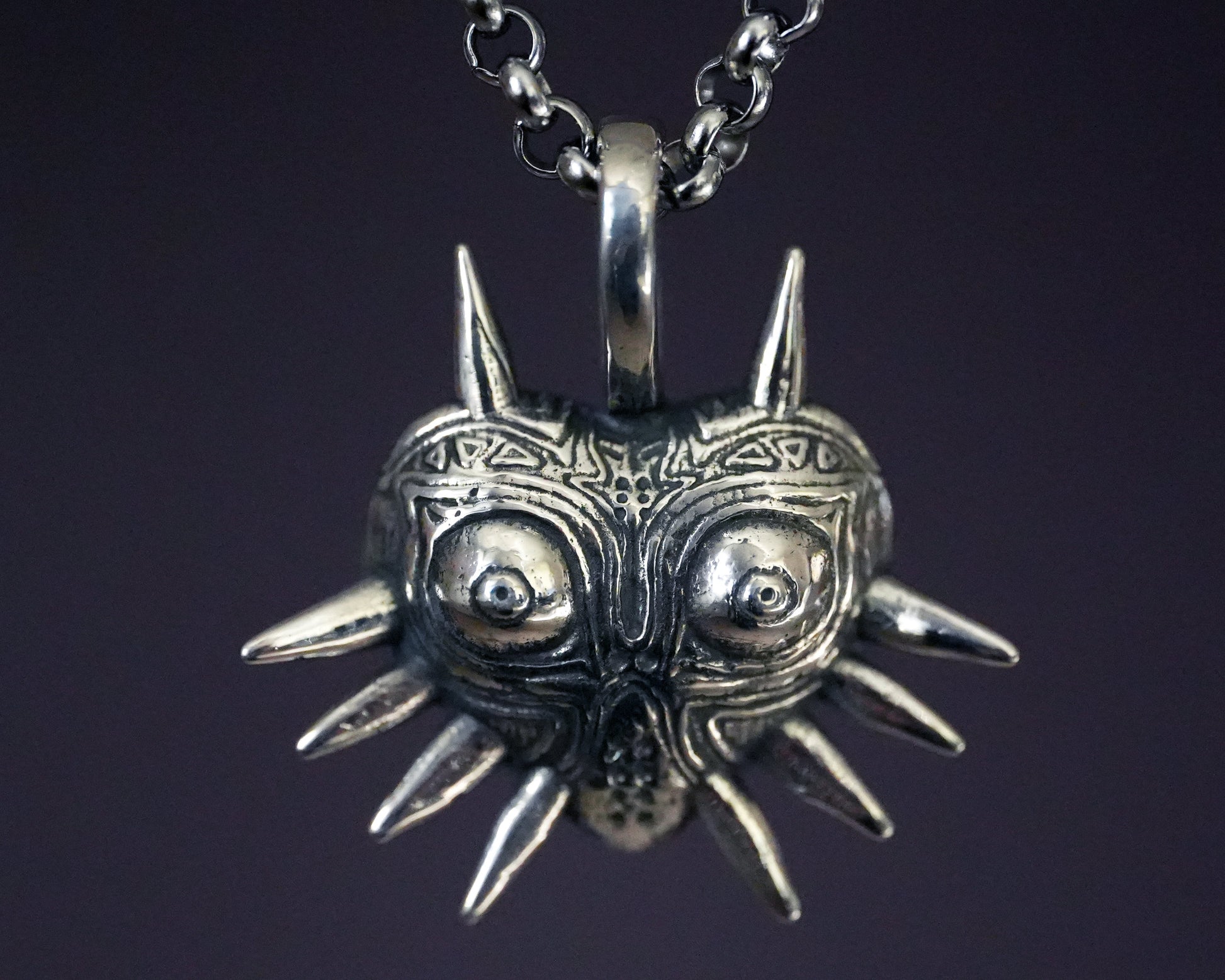 Majora's Mask Necklace Pendant Jewelry Legend Breath of the Wild Majora - Baldur Jewelry