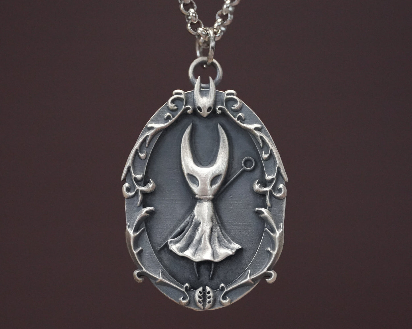 Hollow Knight Silksong Needle Pendant Necklace Charm Jewelry Charm - Baldur Jewelry