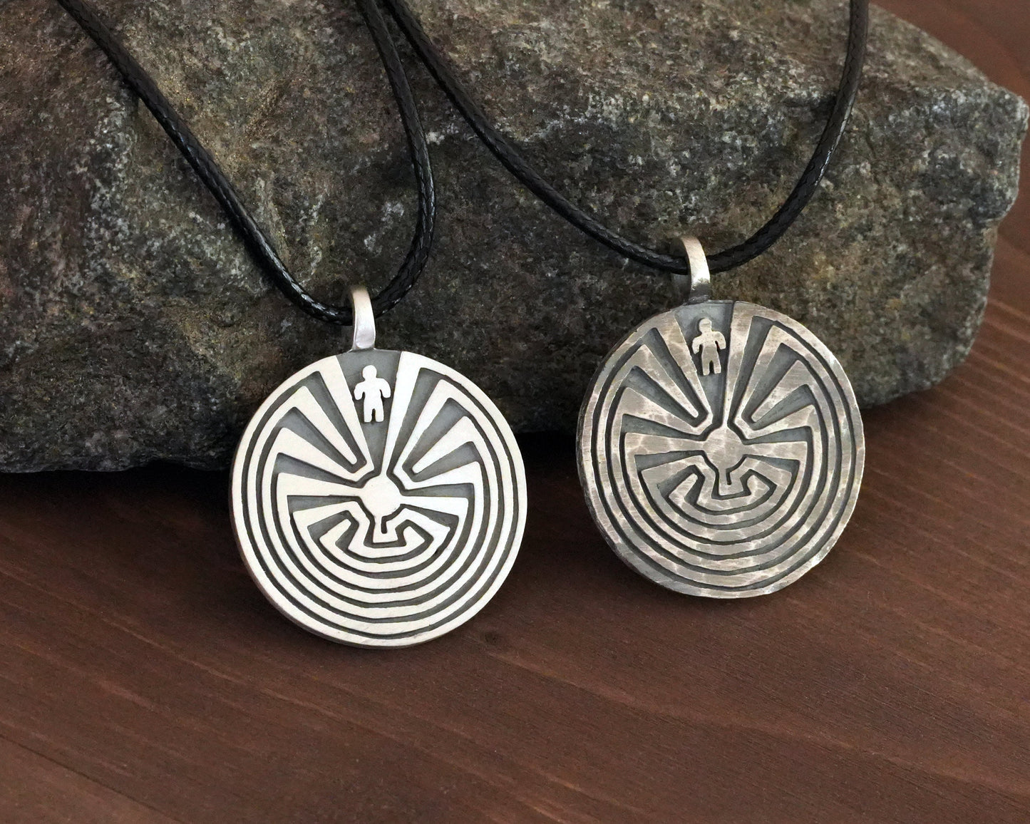 Man In The Maze Native I'itoi Iʼithi litoi Pendant Necklace - Baldur Jewelry