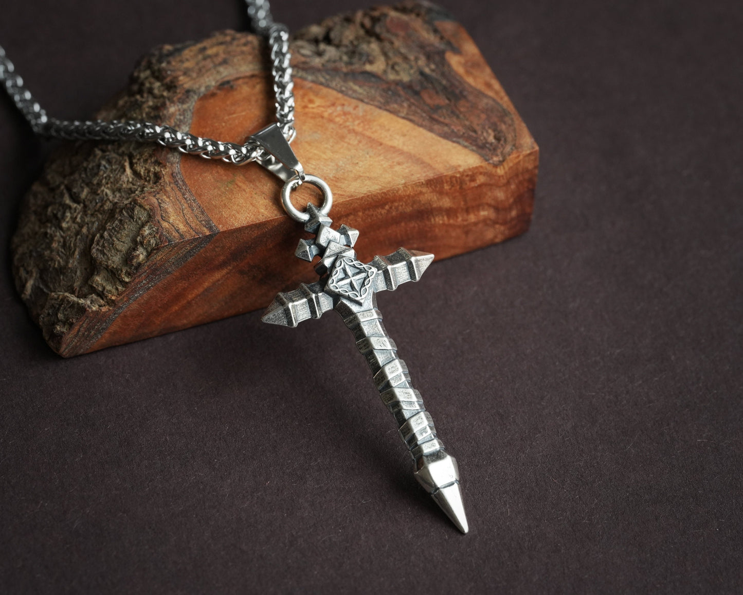 Combat Cross Castlevania Vampire Killer Necklace Pendant Charm