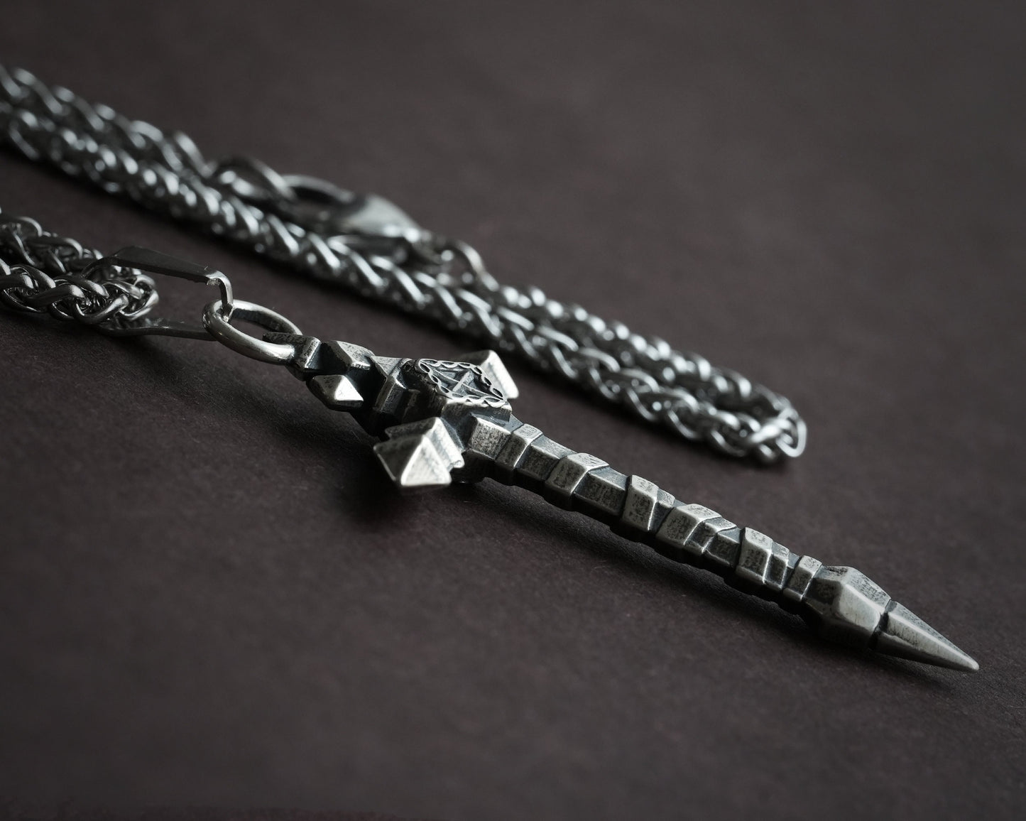 Combat Cross Castlevania Vampire Killer Necklace Pendant Charm