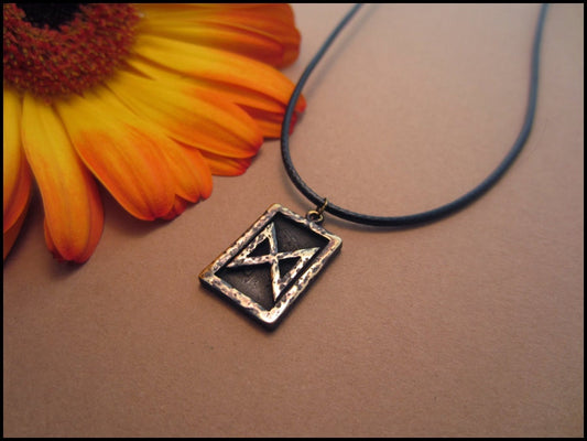 Viking Dagaz Rune - Daylight - Viking Norse Jewelry Necklace Pendant