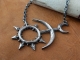 925 Sterling Silver Warhammer Slaanesh Chaos Necklace Pendant