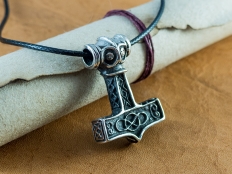 Silver Thor's Hammer - Mjölnir Pendant