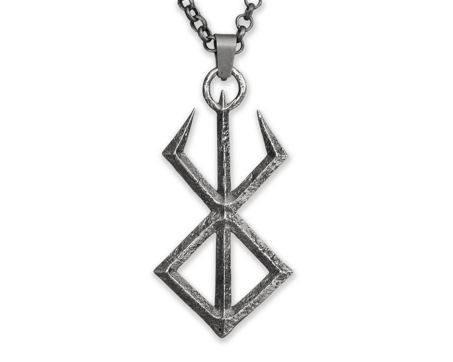 Brand of Sacrifice Rune Anime Halskette Anhänger Schmuck Fantasy Cosplay Geschenk für Männer Frauen