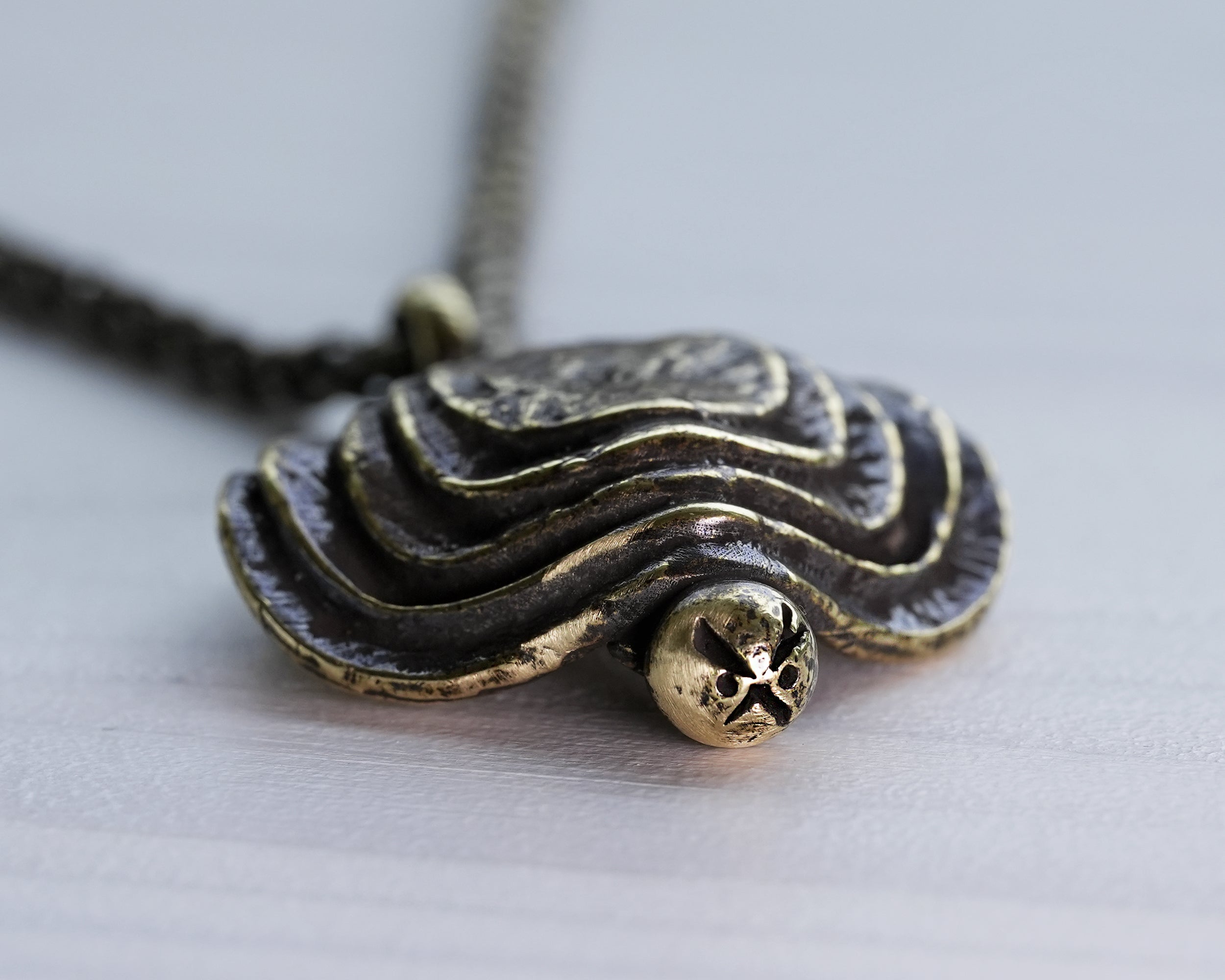 Esquie Mask Necklace - Expedition 33 Fantasy Game Jewelry - Clair