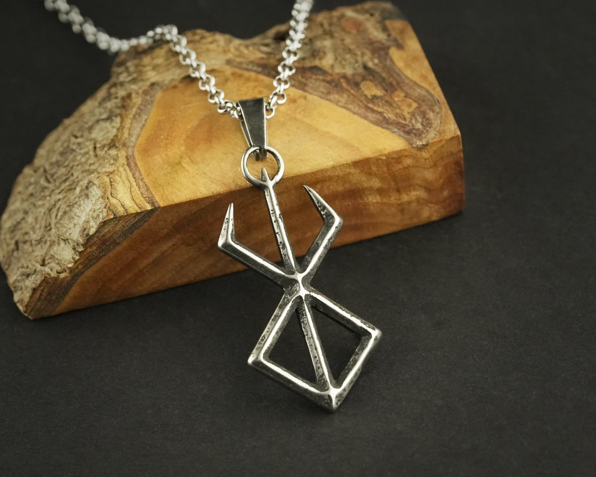Marque de Sacrifice Rune Anime collier pendentif bijoux fantaisie Cosplay cadeau pour hommes femmes
