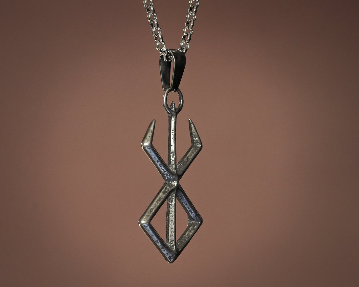 Marque de Sacrifice Rune Anime collier pendentif bijoux fantaisie Cosplay cadeau pour hommes femmes