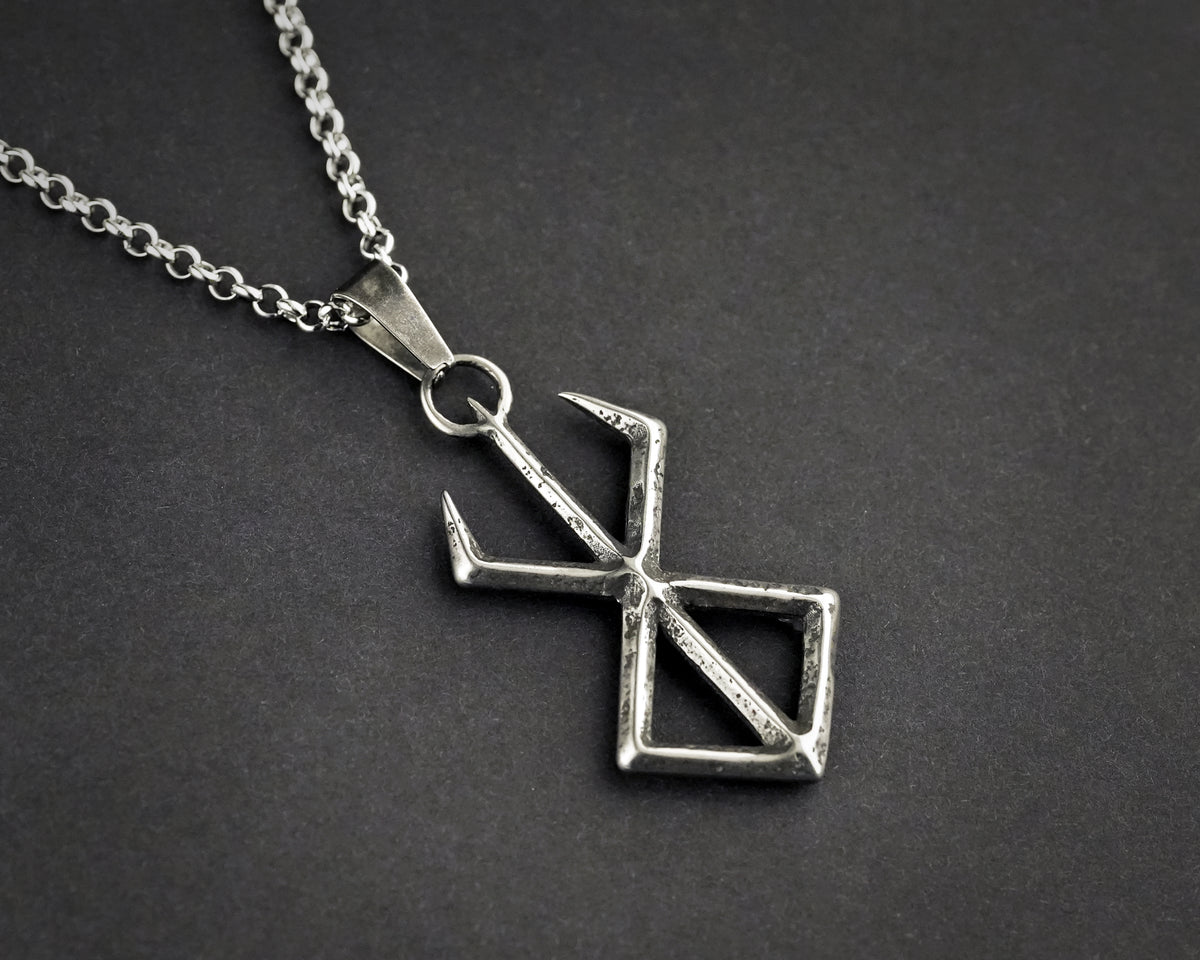 Marque de Sacrifice Rune Anime collier pendentif bijoux fantaisie Cosplay cadeau pour hommes femmes