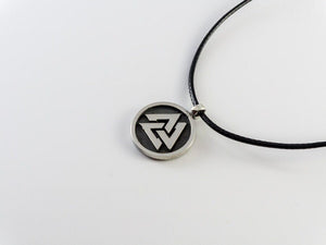 925 Sterling Silver Viking Valknut Pendant - Baldur Jewelry