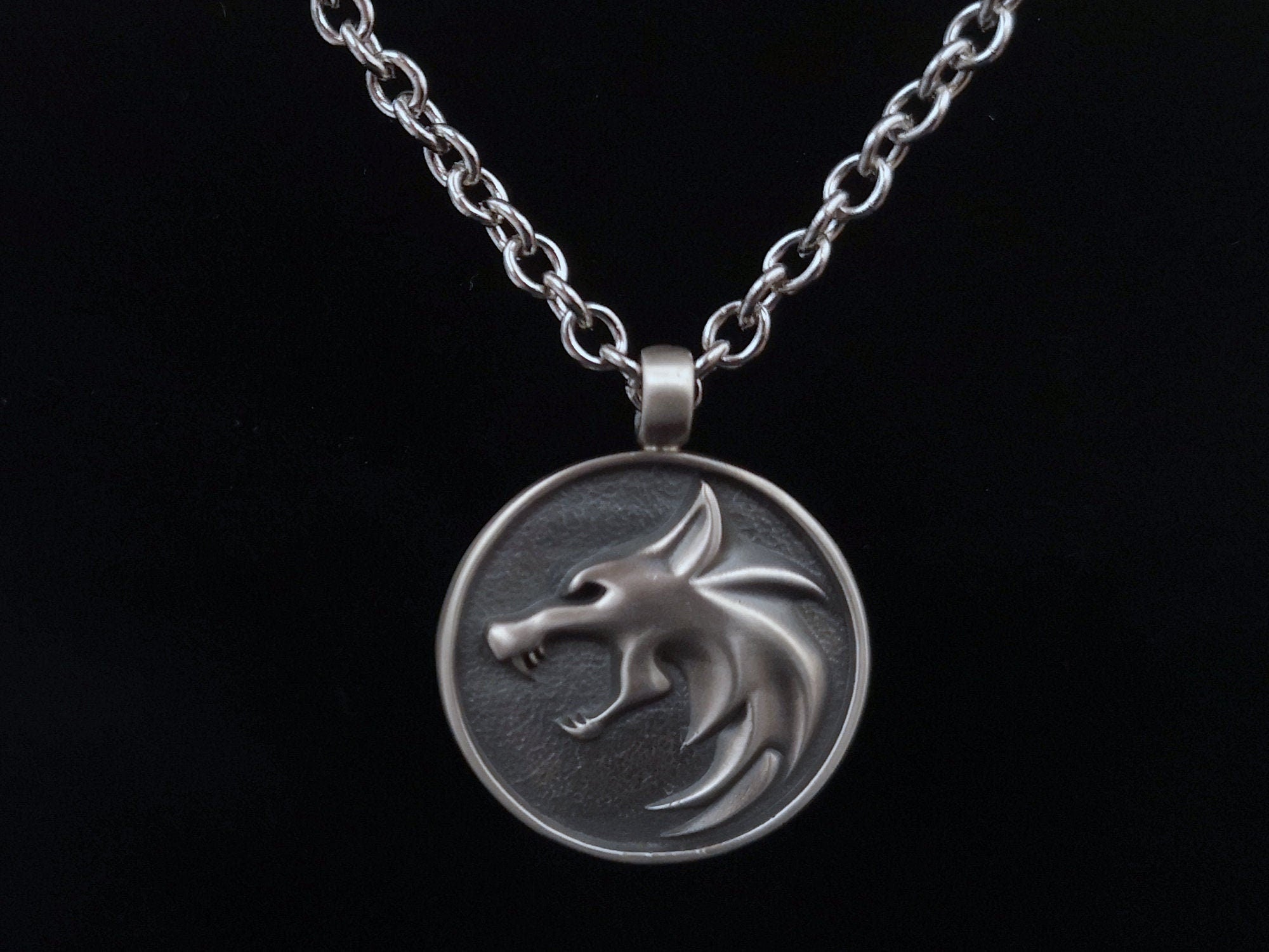 Witcher Rolo Chain Witcher Jewelry – Sterling Silver Necklaces | Handmade in Europe ...