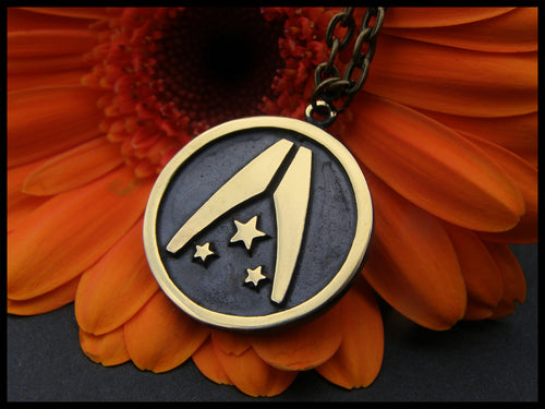 Mass Effect Alliance Pendant Necklace Amulet