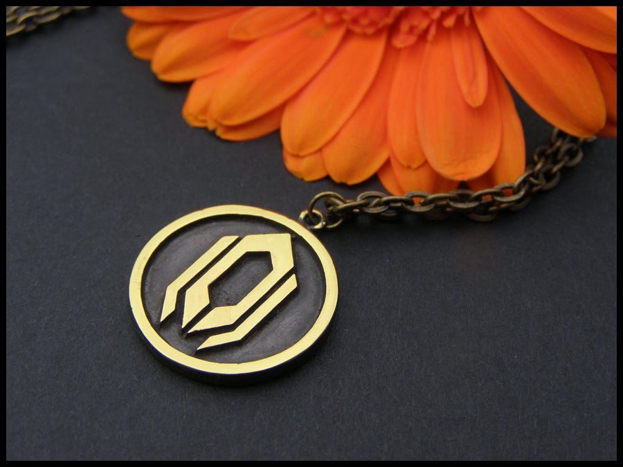 Mass Effect Cerberus Pendant Necklace Amulet