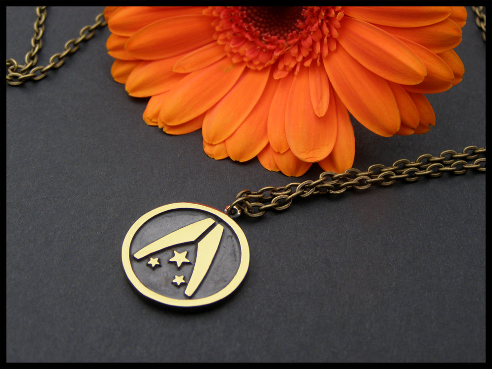 Mass Effect Alliance Pendant Necklace Amulet