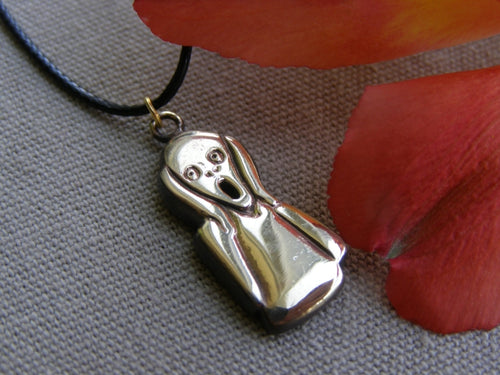 Edvard Munch Scream Necklace Pendant Jewelry For Men and Women