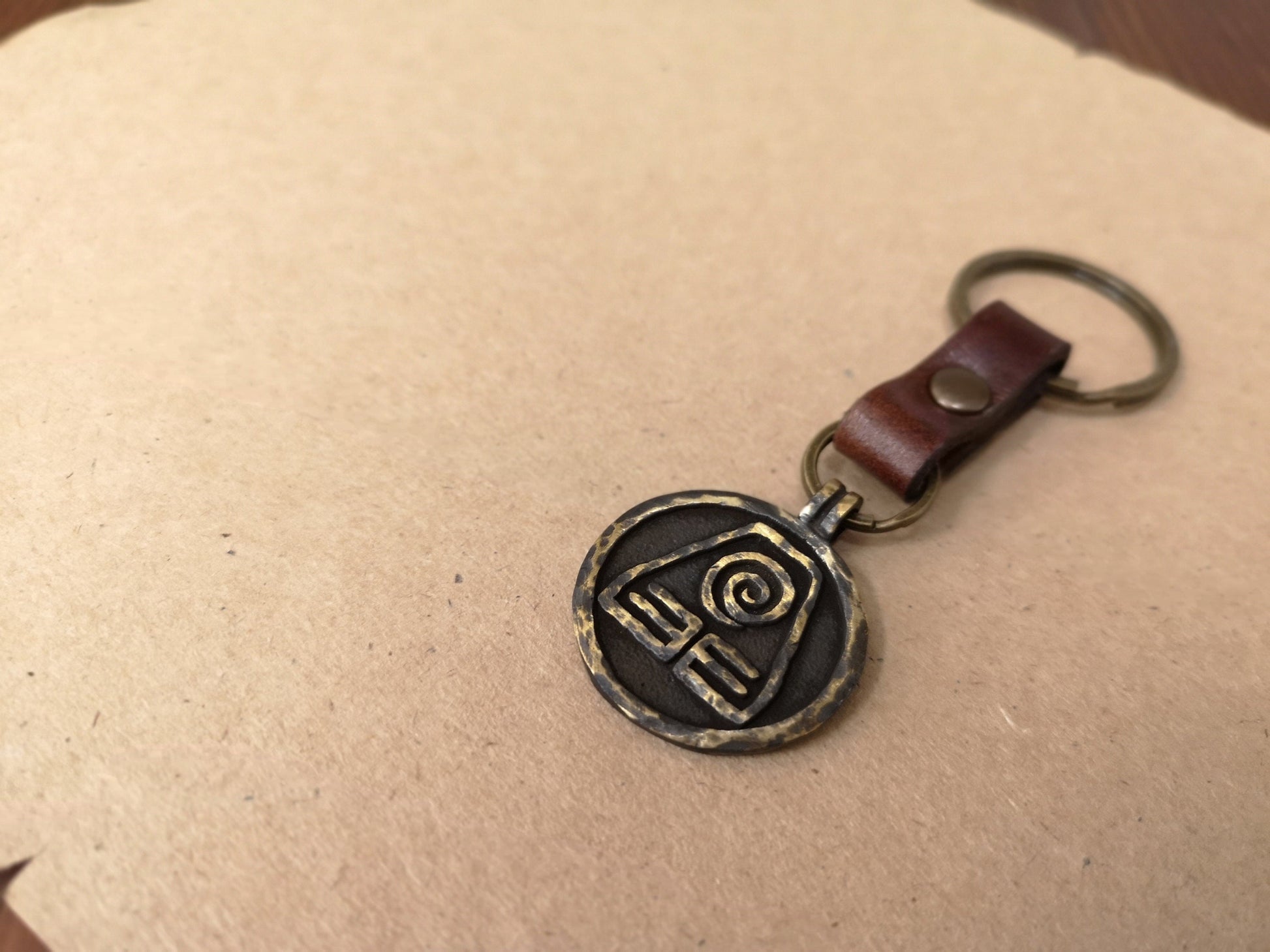 Avatar The Last Airbender Earth Tribe Nation Keychain Accessory - Baldur Jewelry