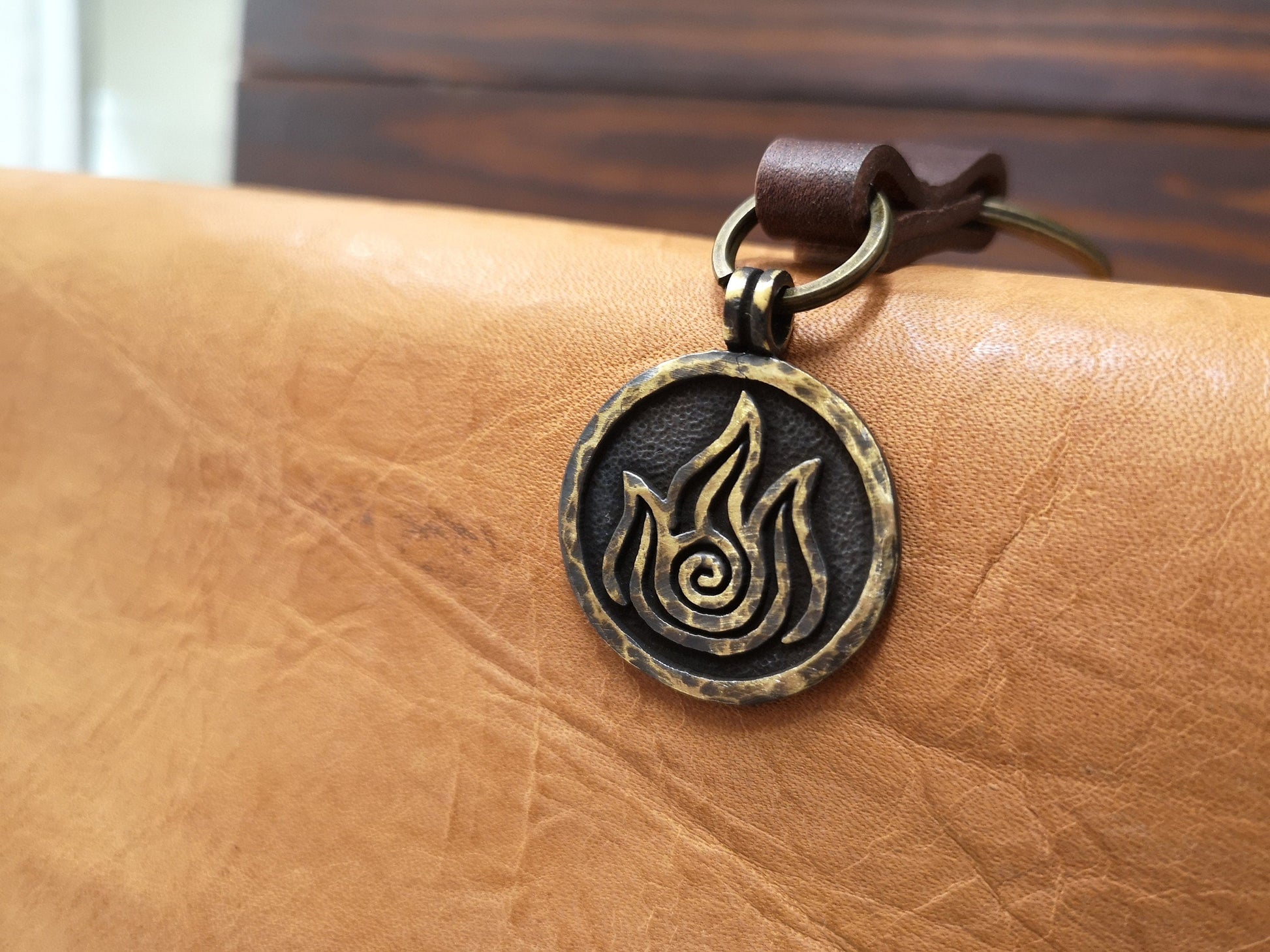 Avatar The Last Airbender Fire Nation Keychain Accessory Cosplay - Baldur Jewelry