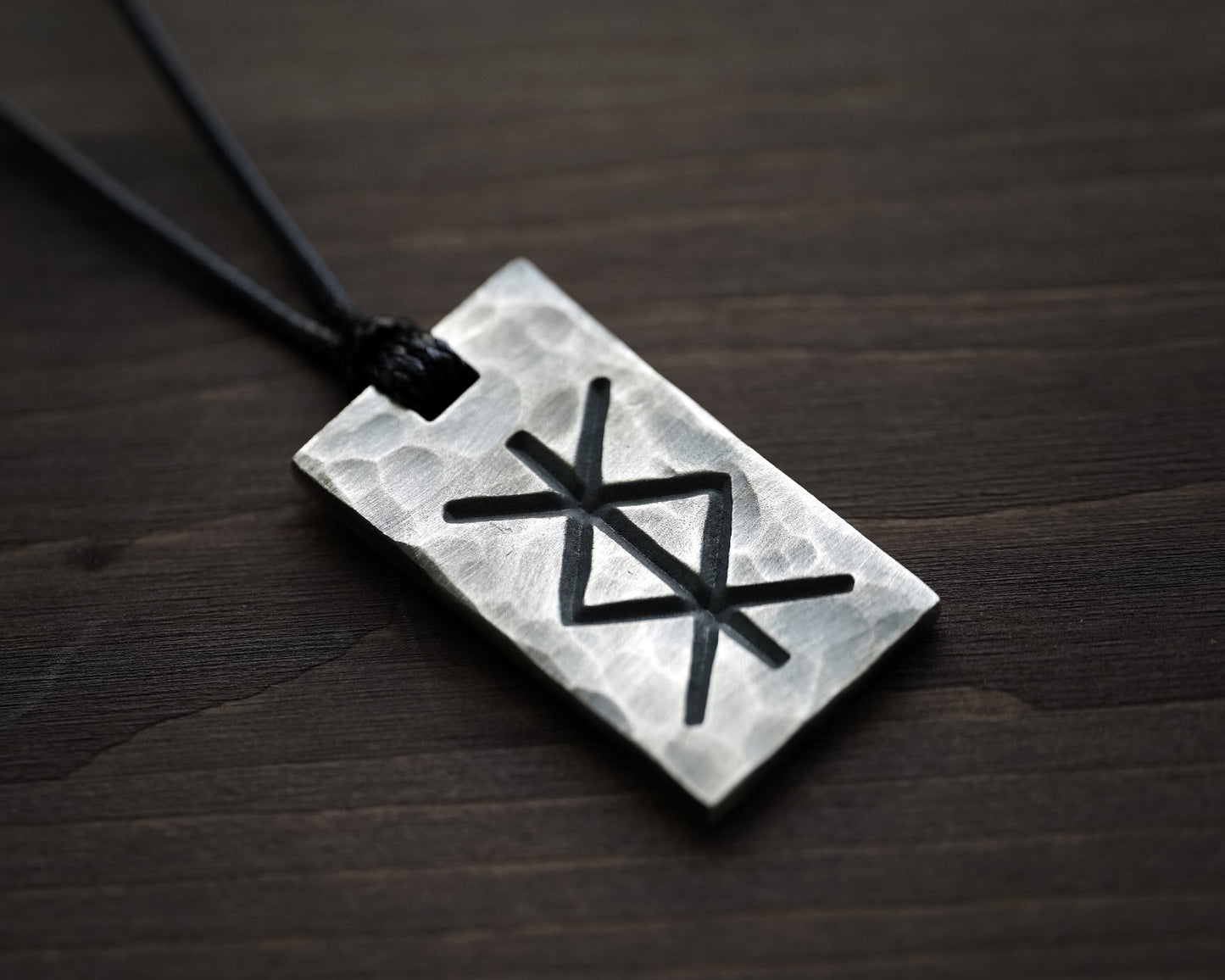 Bind Rune Protection Necklace Viking Elder Futhark Celtic Norse Jewelry Runes Pendant Amulet - Baldur Jewelry