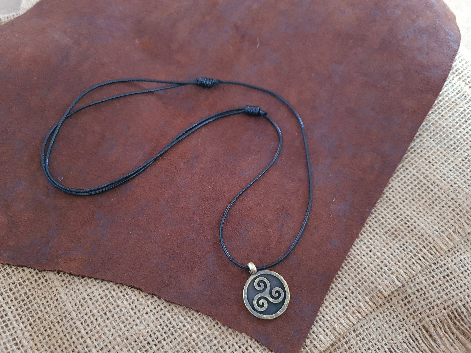 Celtic Triskelion Triskele Spiral of Life Pendant - Baldur Jewelry