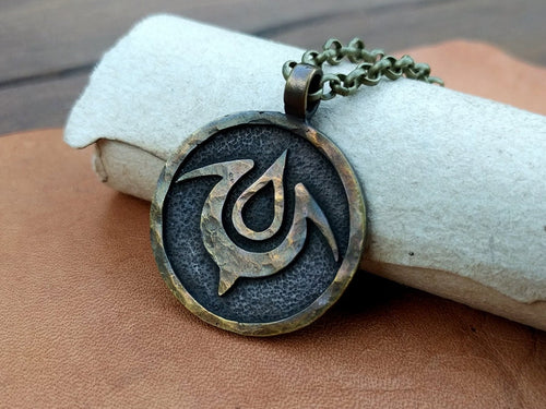 High Quality Solid Metal Casting, Fire Emblem, Exalt  Pendant Necklace Charm Jewelry - Baldur Jewelry