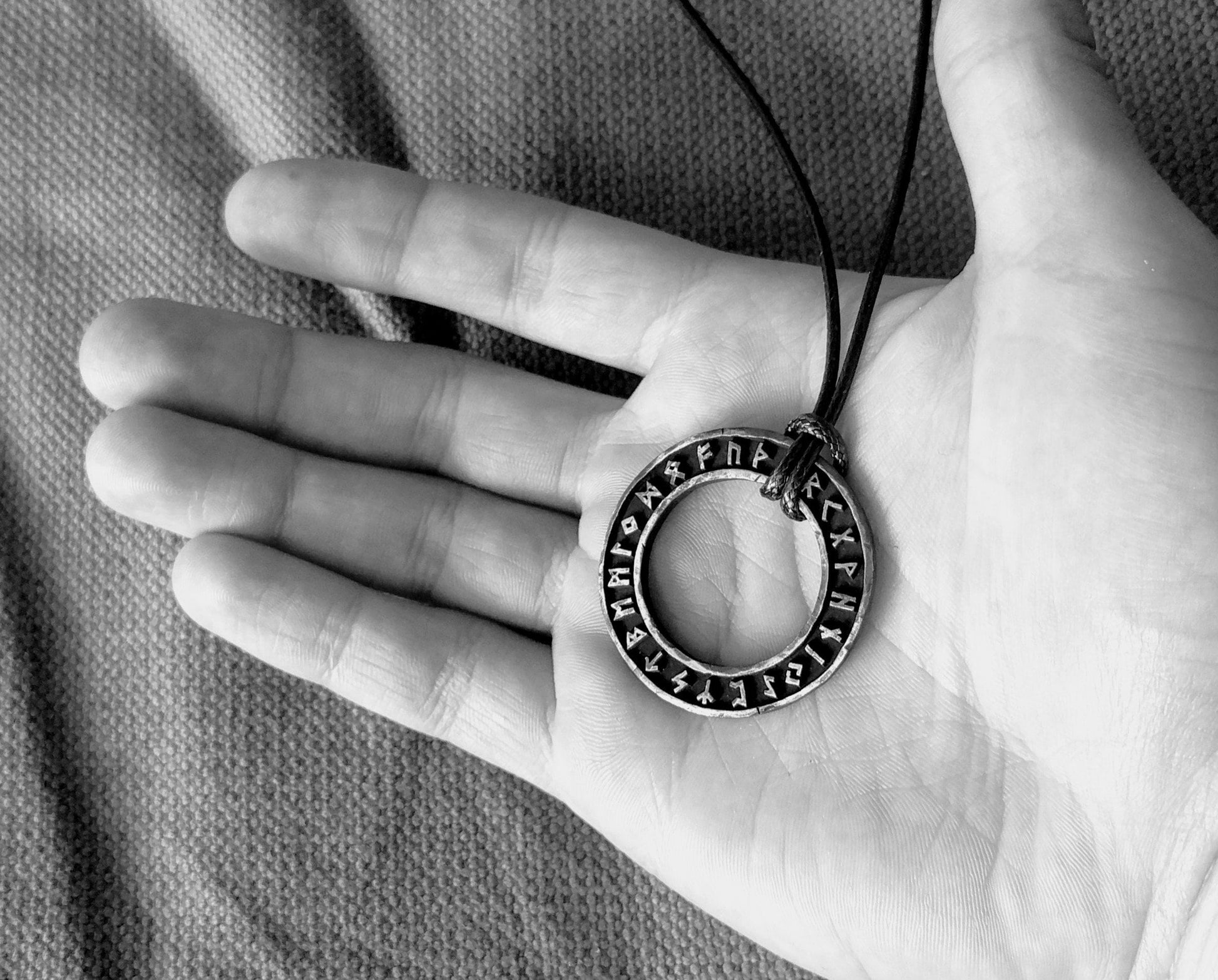 Rune Necklace, Viking Necklace, Viking Rune necklace, Elder Futhark Celtic Viking Norse Rune necklace, Viking jewelry, Runes Pendant - Baldur Jewelry
