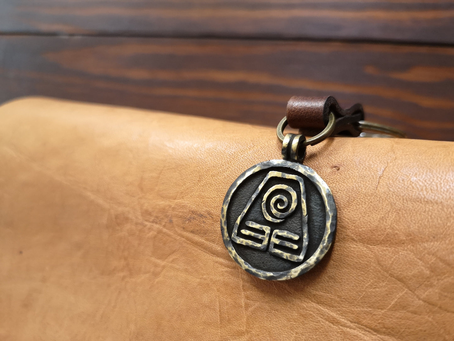Avatar The Last Airbender Earth Tribe  Nation Keychain Accessory - Baldur Jewelry