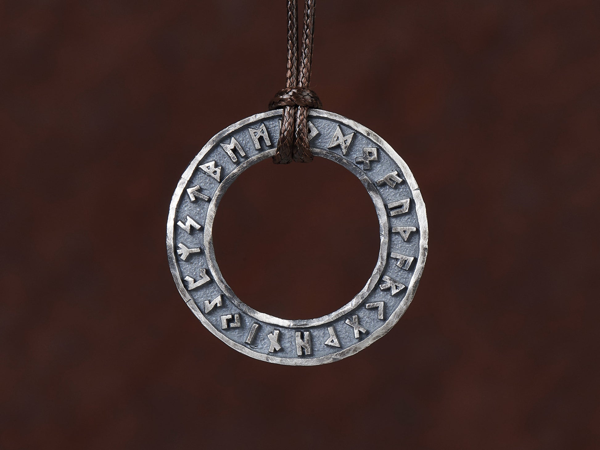 Rune Necklace, Viking Necklace, Viking Rune necklace, Elder Futhark Celtic Viking Norse Rune necklace, Viking jewelry, Runes Pendant - Baldur Jewelry