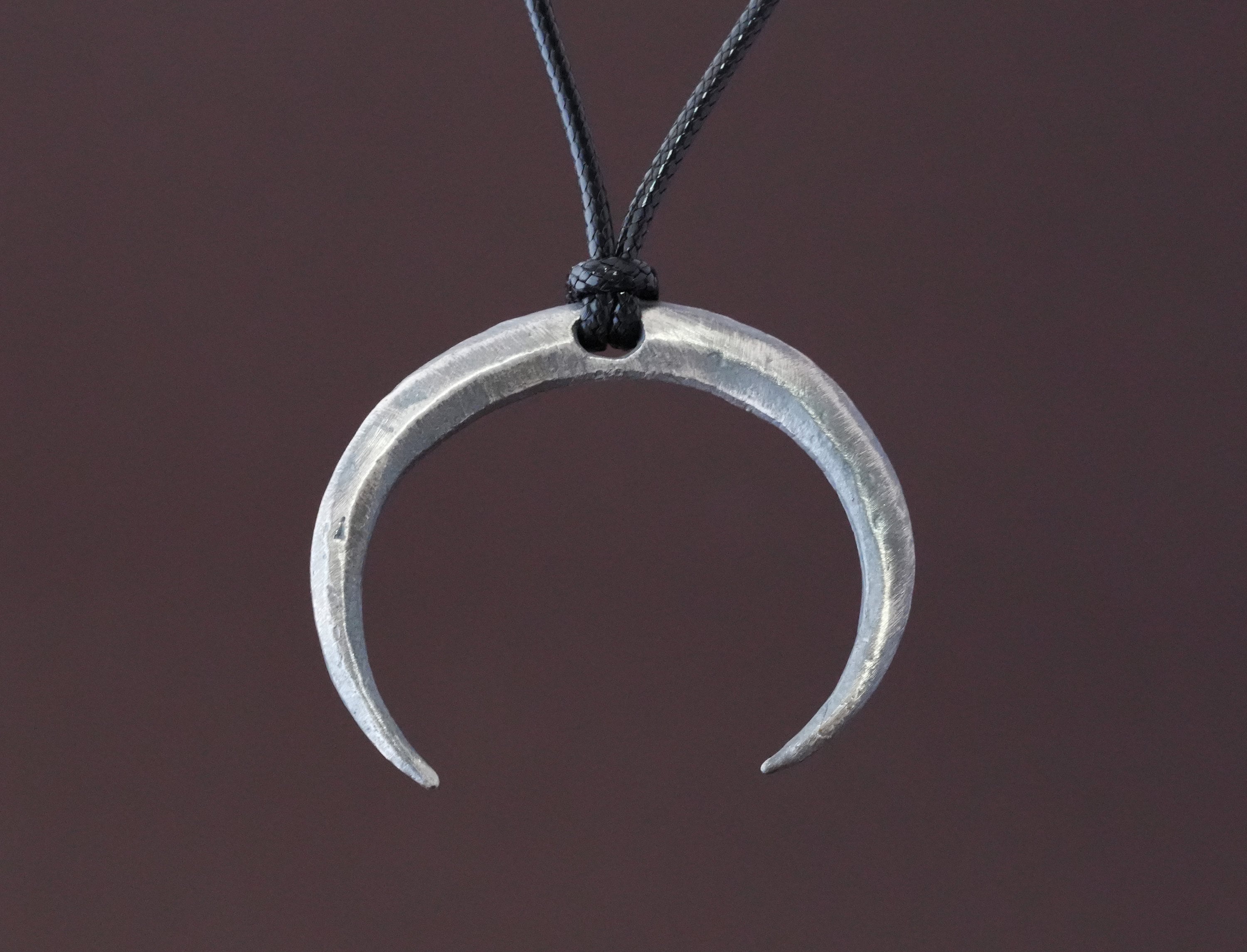 Crescent shops pendant