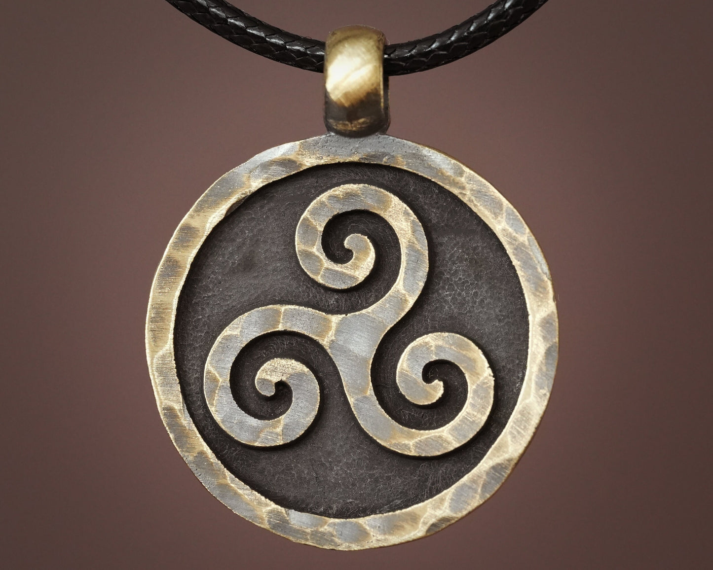 Celtic Triskelion Triskele Spiral of Life Pendant