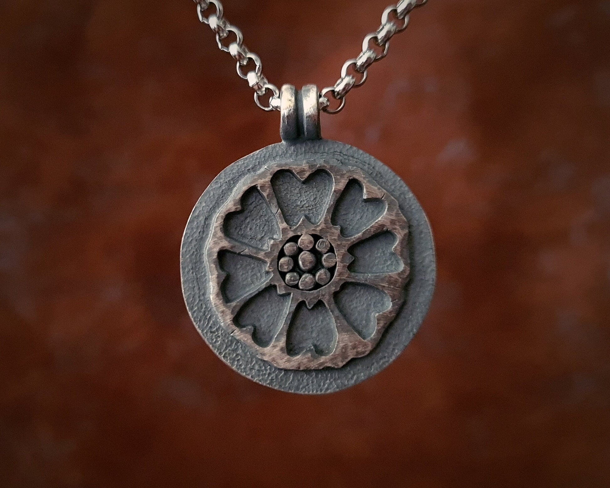 Lotus Necklace Pendant Jewelry - Baldur Jewelry