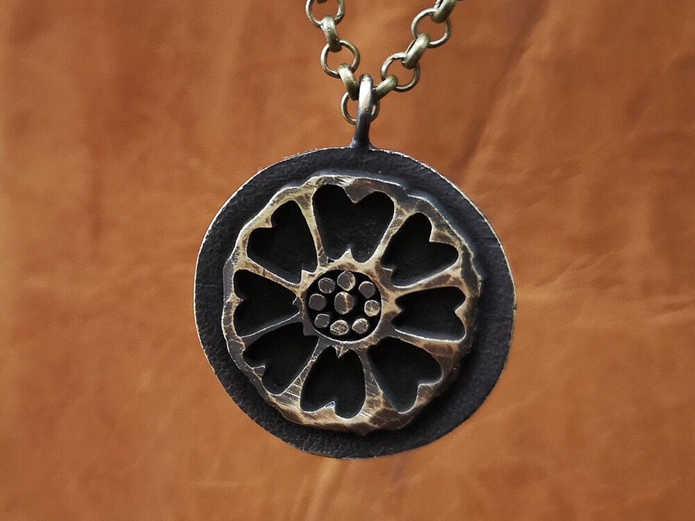 Lotus Necklace Pendant Jewelry - Baldur Jewelry