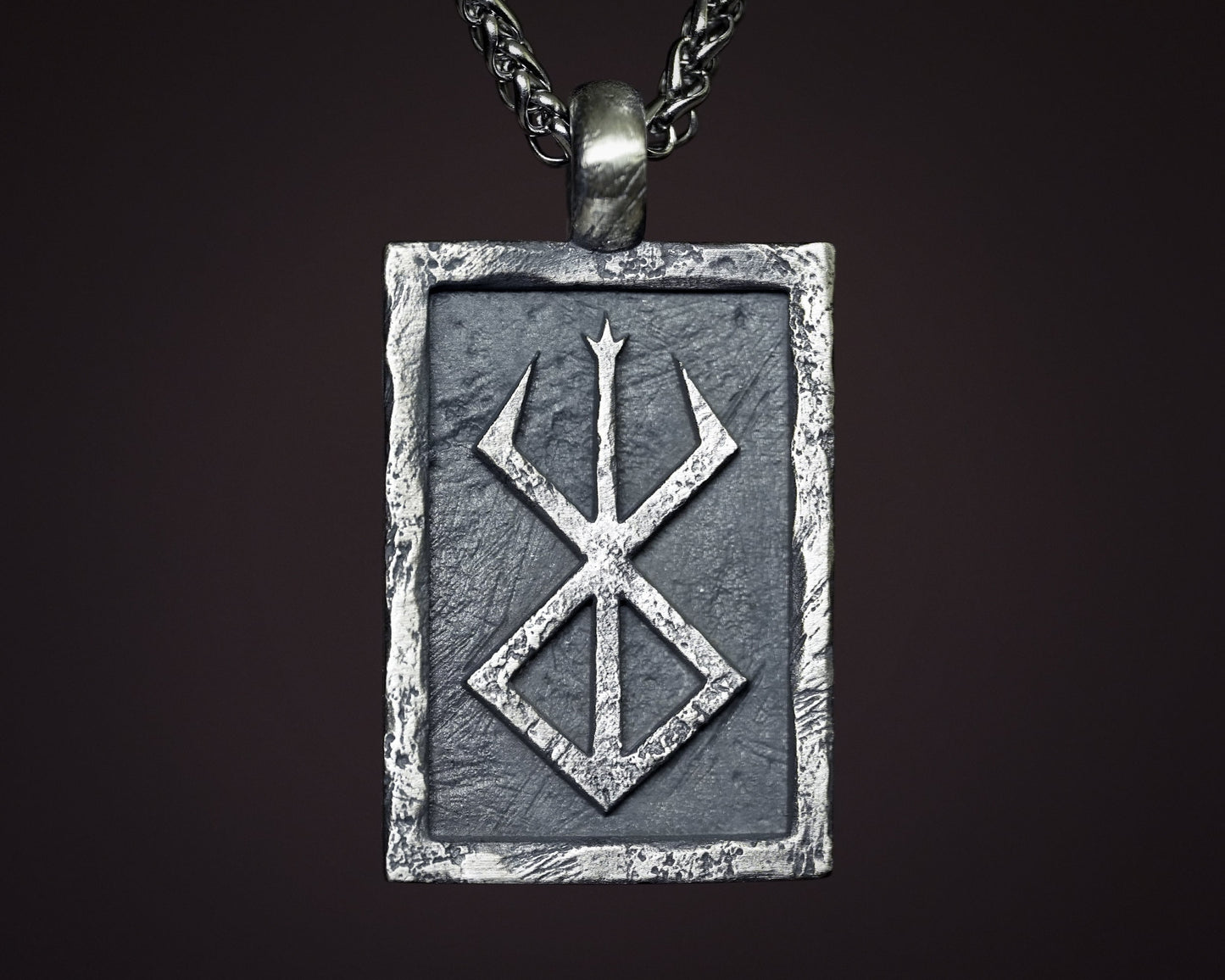 Berserk Brand of Sacrifice Rune Anime Necklace Pendant Jewelry Fantasy Cosplay Gift for Men Women