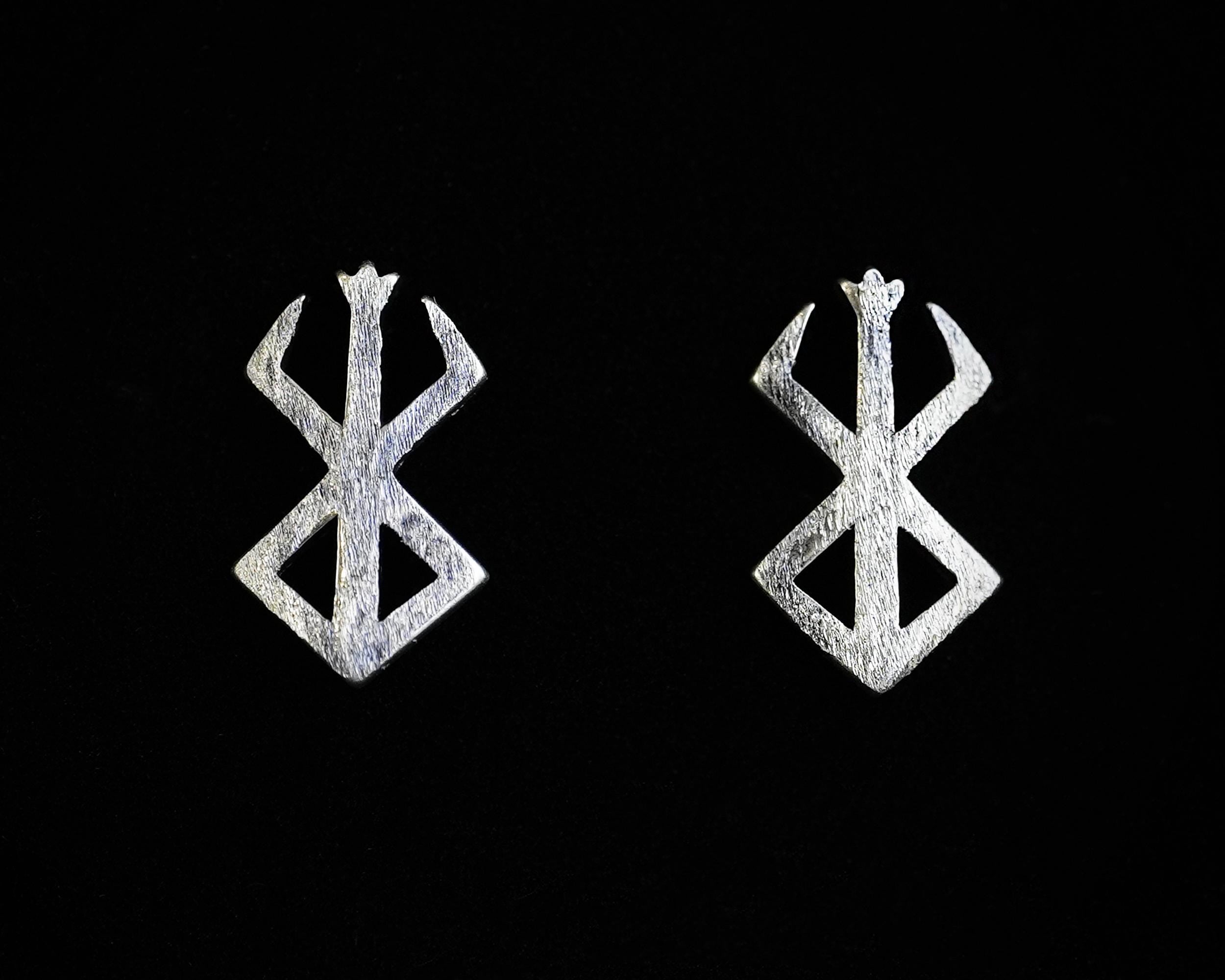 Brand of Sacrifice Berserk Rune Anime Stud Earrings Jewelry Fantasy Co ...