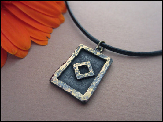 Ingwaz Rune Pendant - Love and Peace - Baldur Jewelry